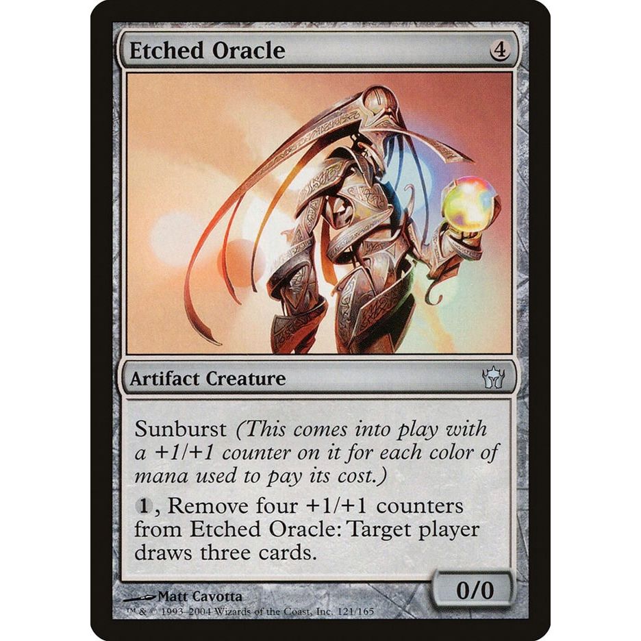 Image for Etched Oracle (121) (5DN) - Magic: The Gathering