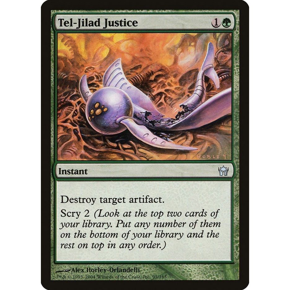 Image for Tel-Jilad Justice (95) (5DN) - Magic: The Gathering