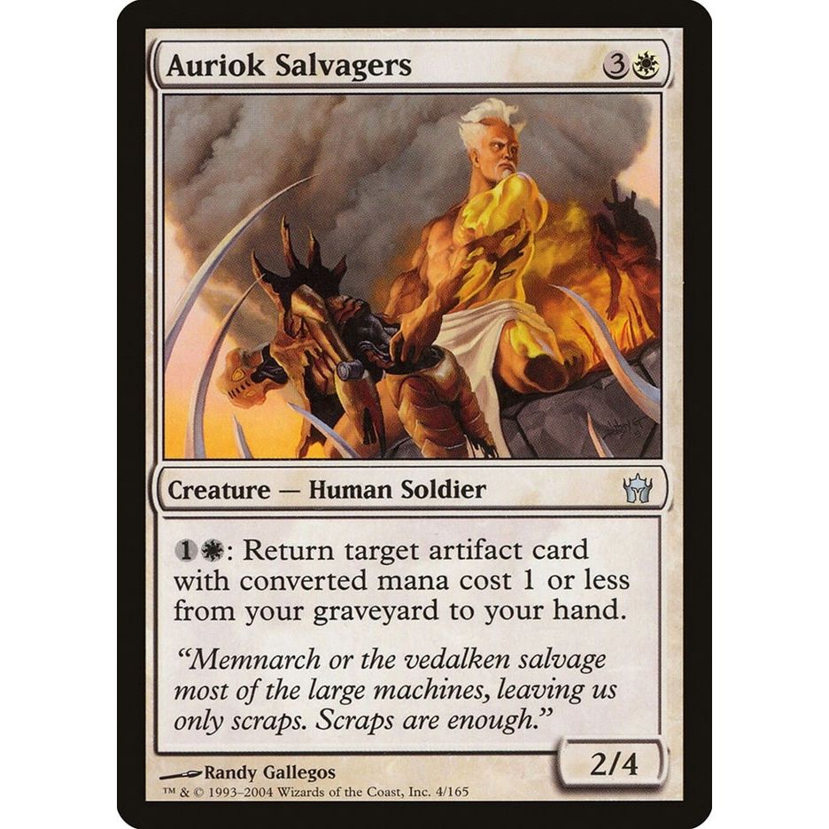 Image for Auriok Salvagers (4) (5DN) - Magic: The Gathering