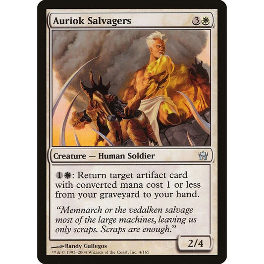 Image for Auriok Salvagers (4) (5DN) - Magic: The Gathering