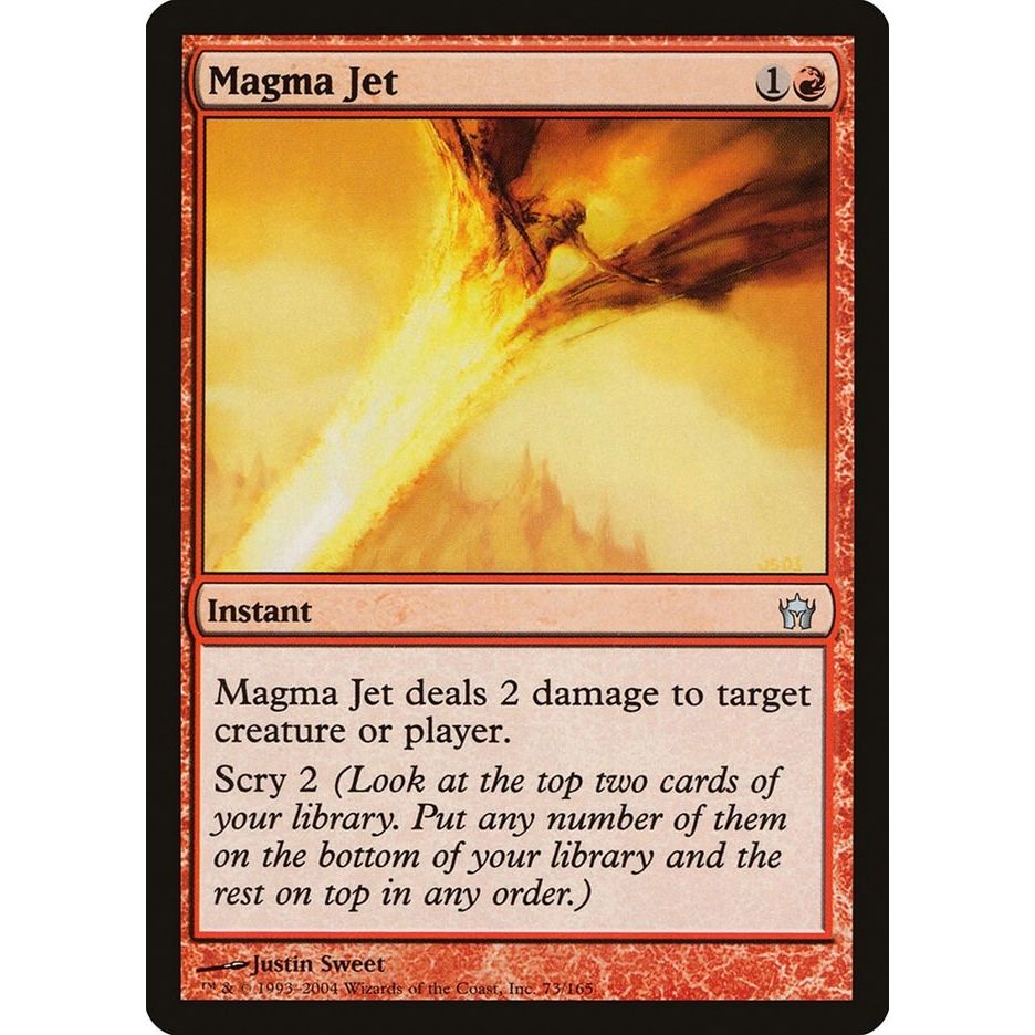 Image for Magma Jet (73) (5DN) - Magic: The Gathering