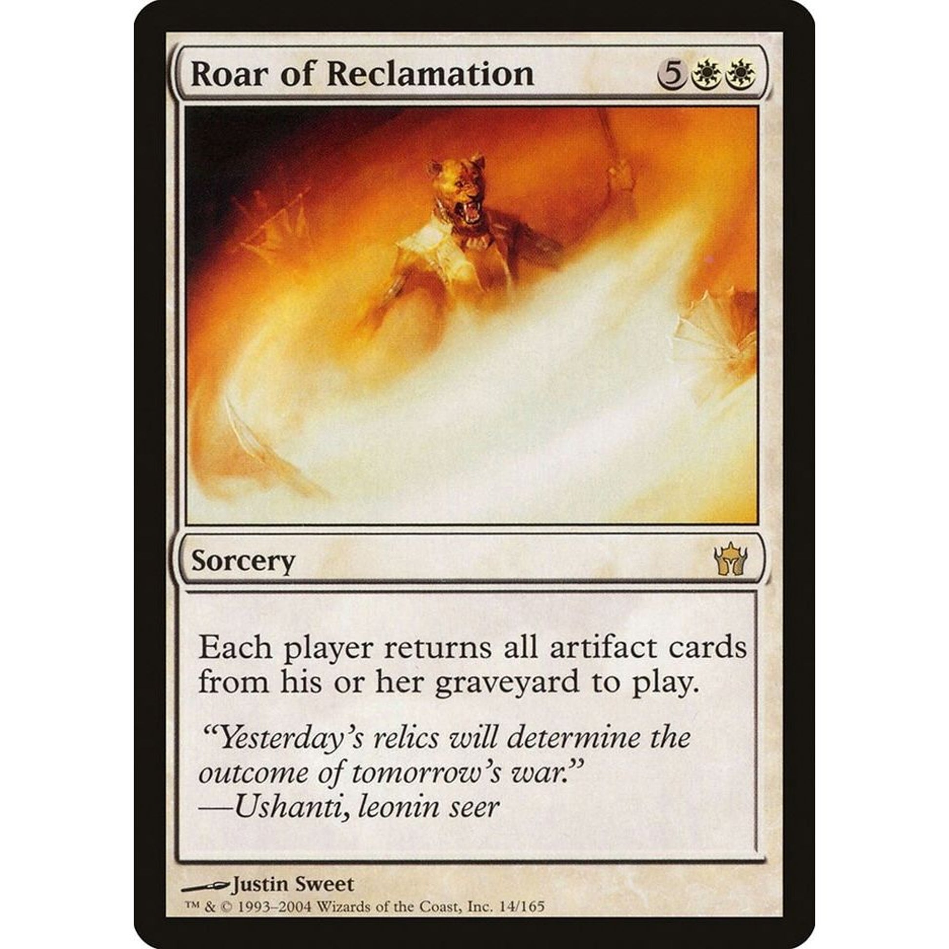 Image for Roar of Reclamation (14) (5DN) - Magic: The Gathering