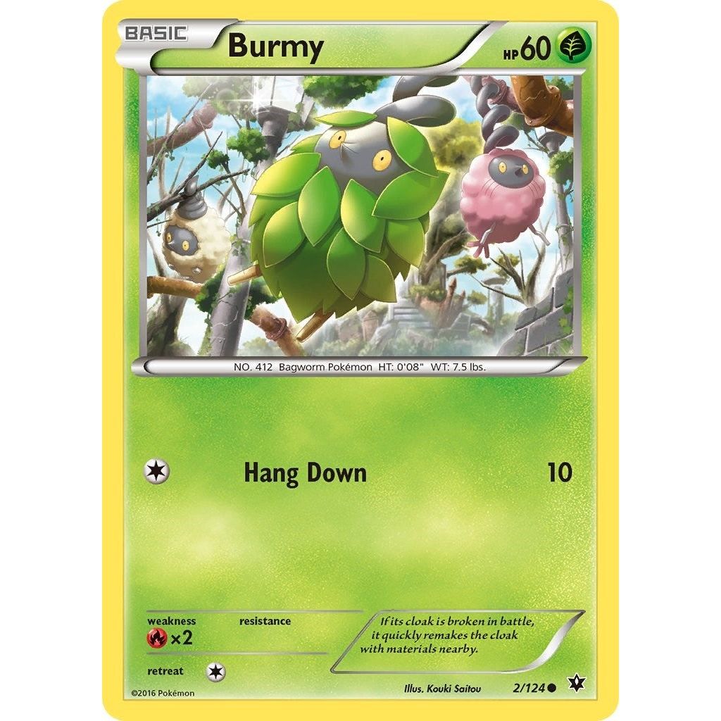 Image for Burmy (2/124) (FCO) - Pokemon