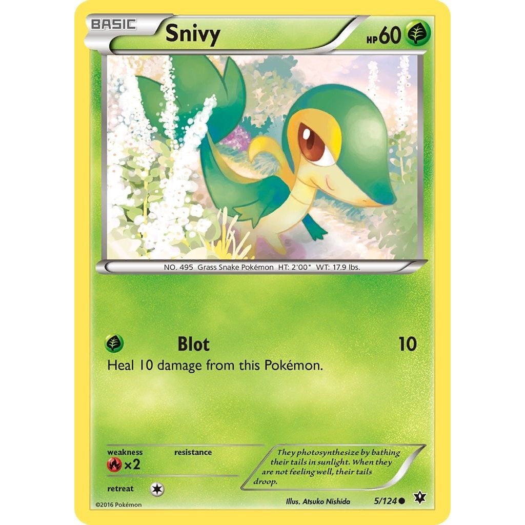 Image for Snivy (5/124) (FCO) - Pokemon