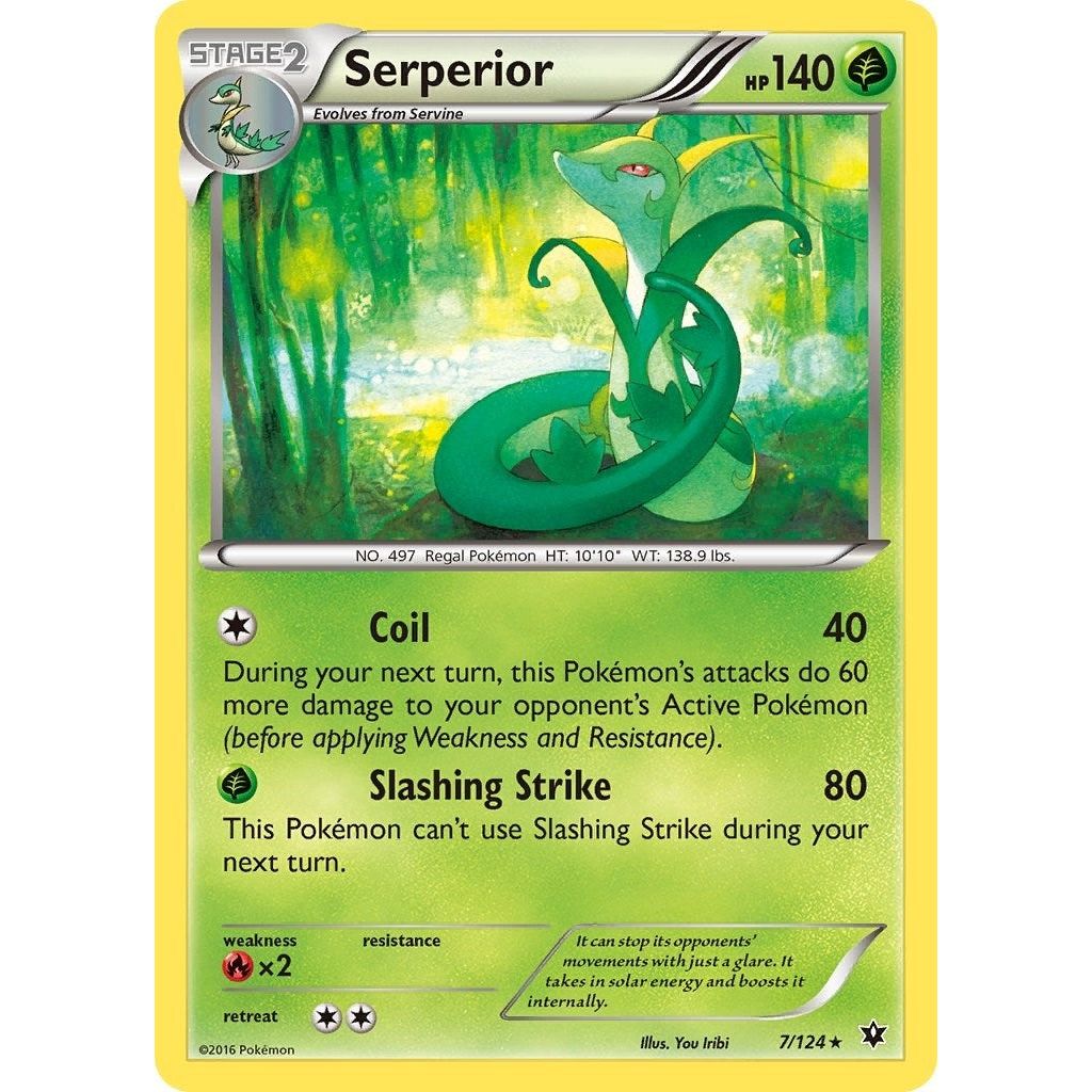 Image for Serperior (7/124) (FCO) - Pokemon