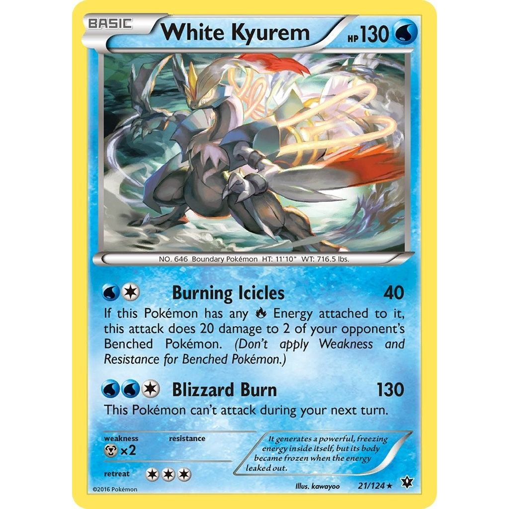 Image for White Kyurem (21/124) (FCO) - Pokemon