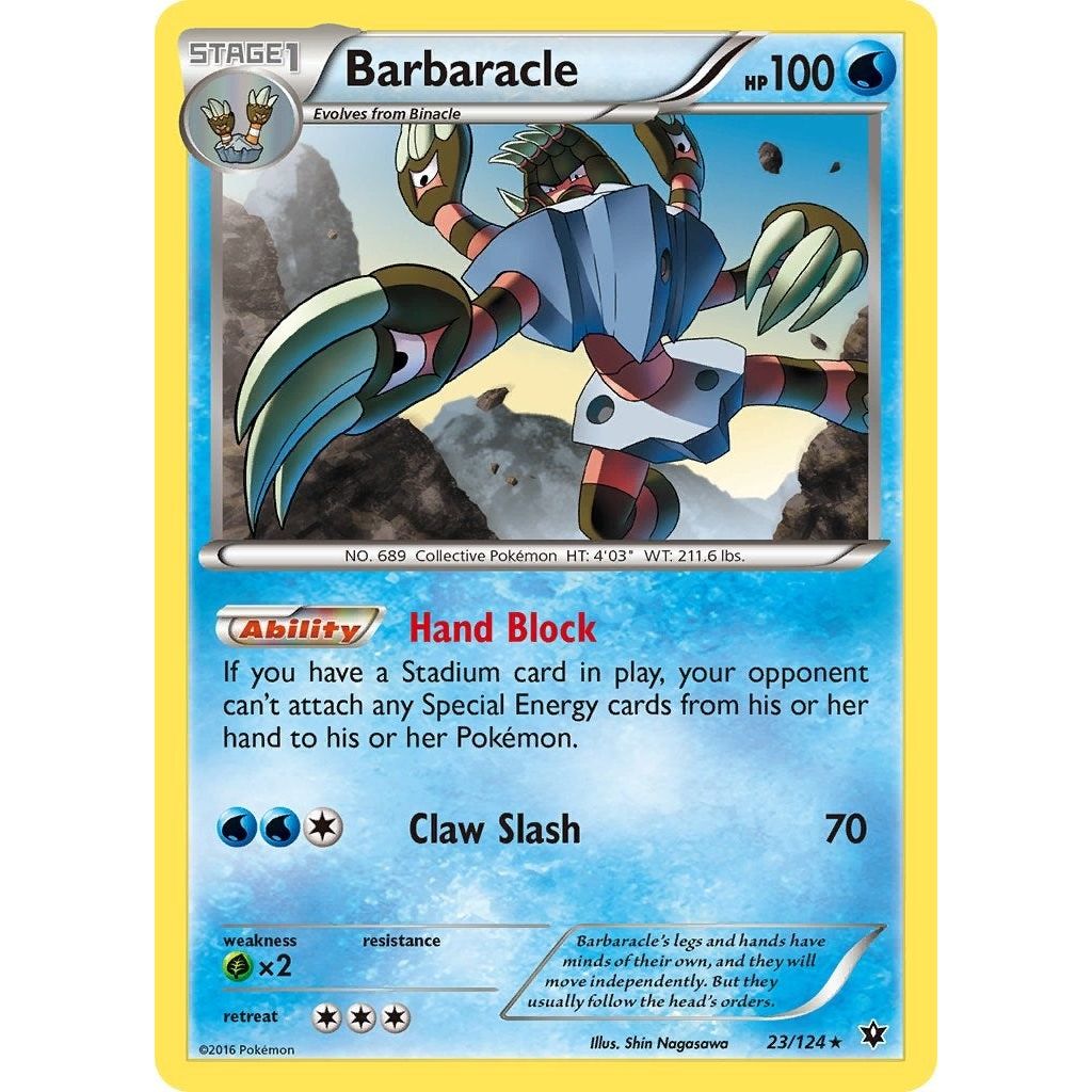 Image for Barbaracle (23/124) (FCO) - Pokemon