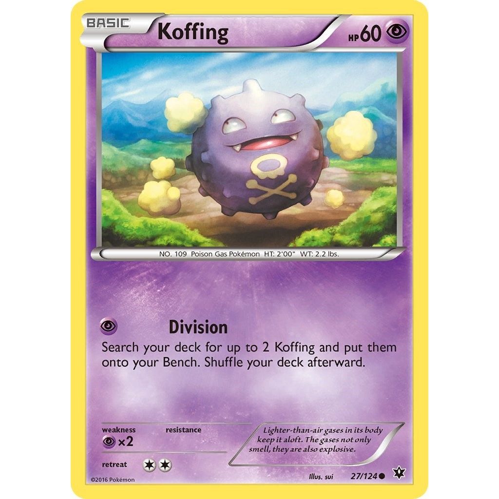 Image for Koffing (27/124) (FCO) - Pokemon
