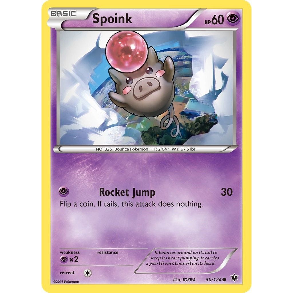 Image for Spoink (30/124) (FCO) - Pokemon
