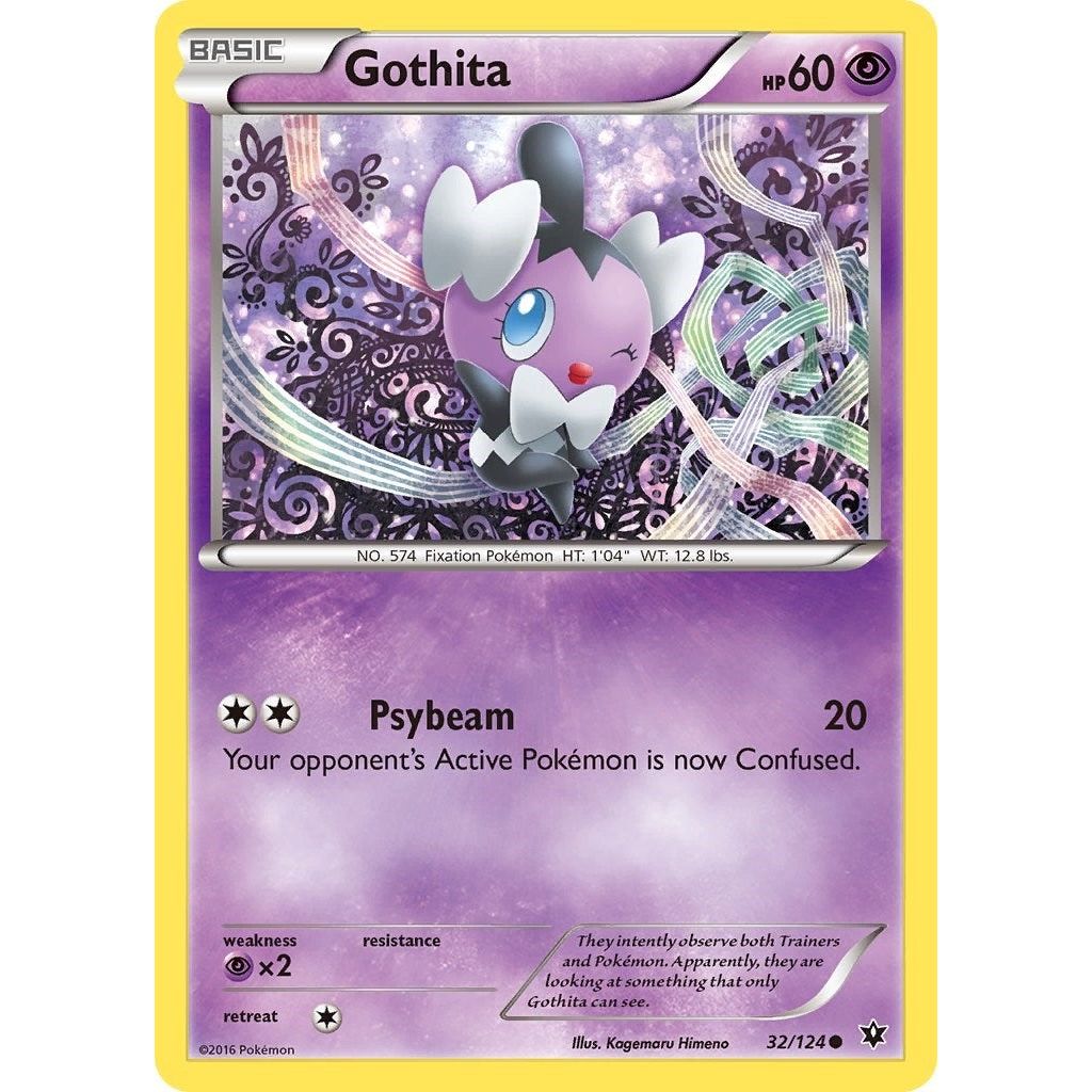 Image for Gothita (32/124) (FCO) - Pokemon
