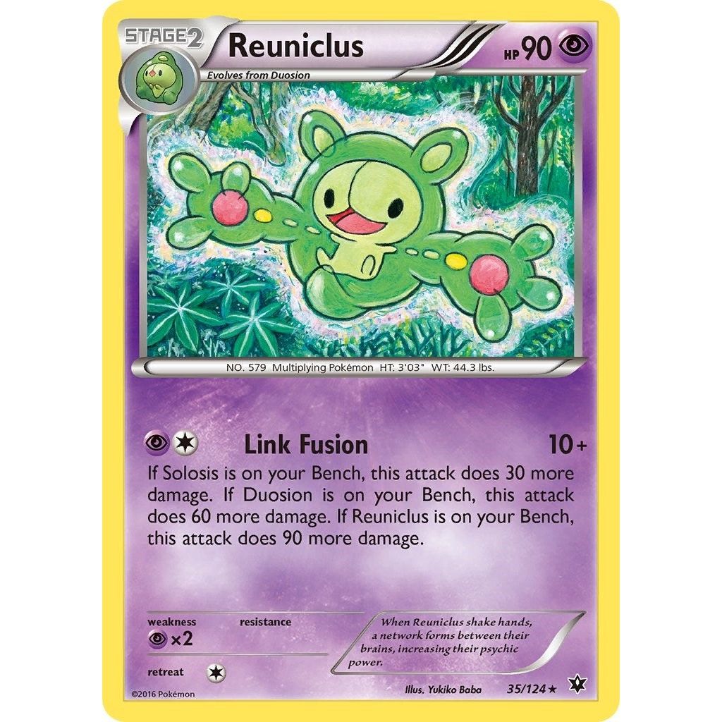Image for Reuniclus (35/124) (FCO) - Pokemon