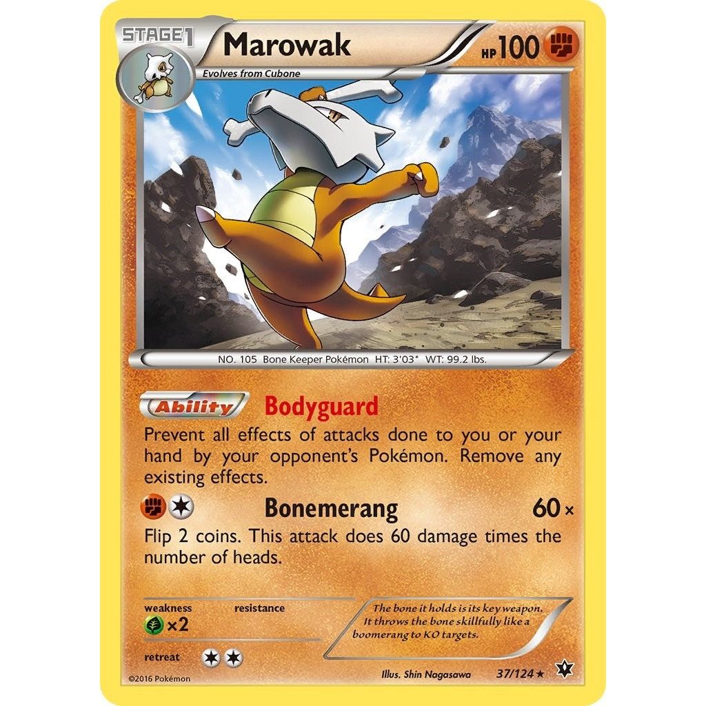 Image for Marowak (37/124) (FCO) - Pokemon