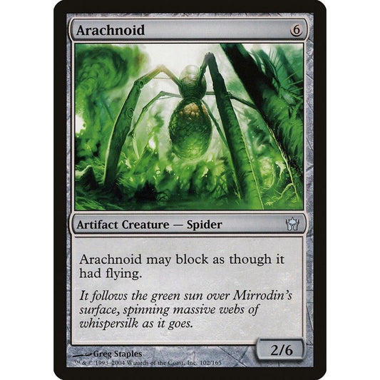 Image for Arachnoid (102) (5DN) - Magic: The Gathering
