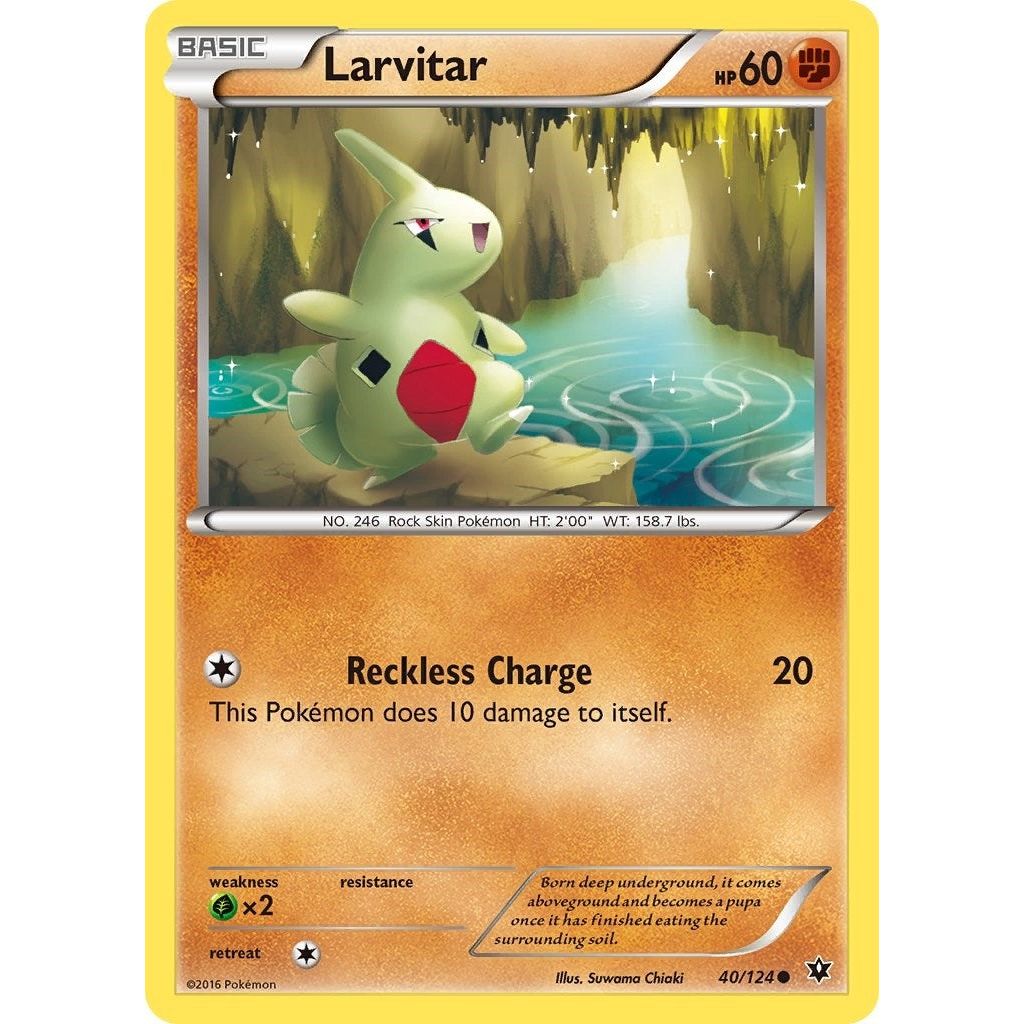 Image for Larvitar (40) (40/124) (FCO) - Pokemon
