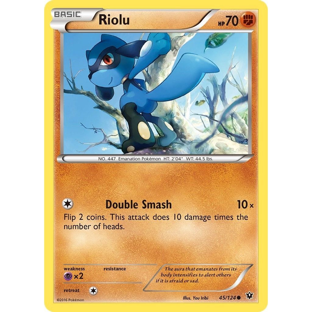 Image for Riolu (45) (45/124) (FCO) - Pokemon
