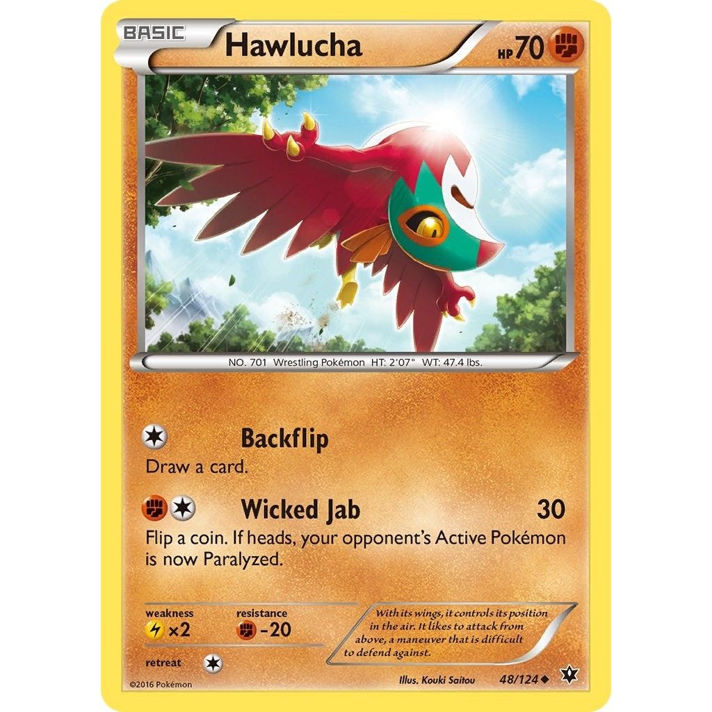Image for Hawlucha (48/124) (FCO) - Pokemon