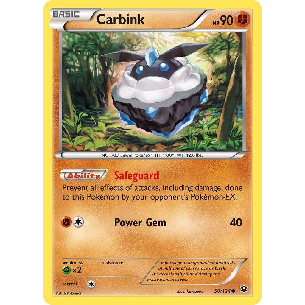 Image for Carbink (50) (50/124) (FCO) - Pokemon