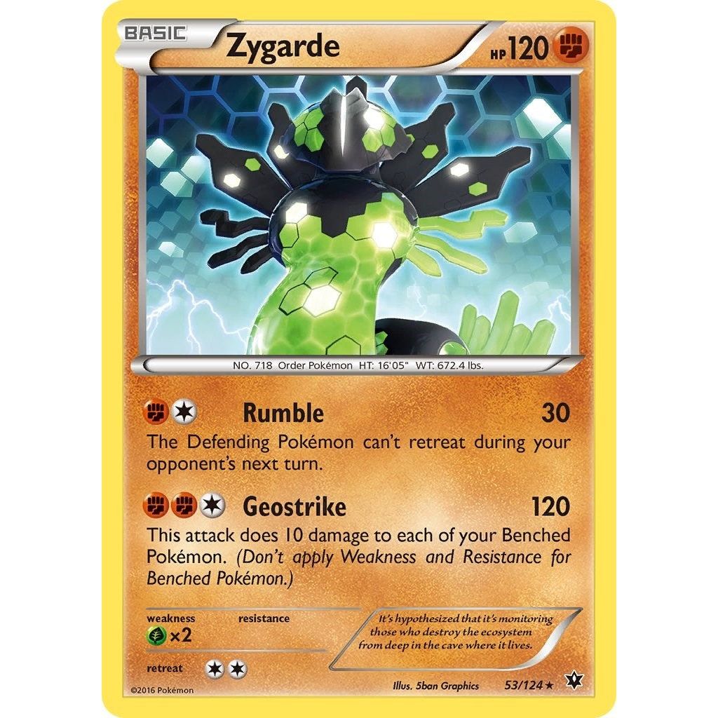 Image for Zygarde (53) (53/124) (FCO) - Pokemon