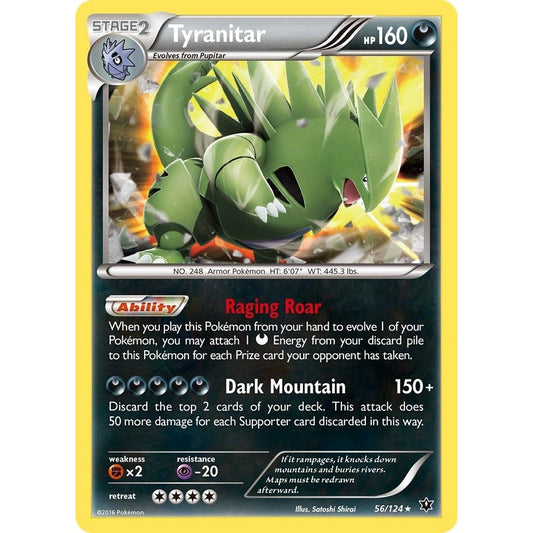 Image for Tyranitar (56/124) (FCO) - Pokemon