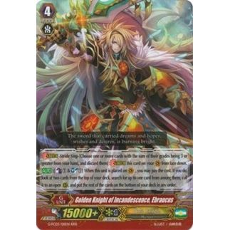 Image for Golden Knight of Incandescence, Ebraucus (G-FC03/011EN) (G-FC03) - Cardfight Vanguard