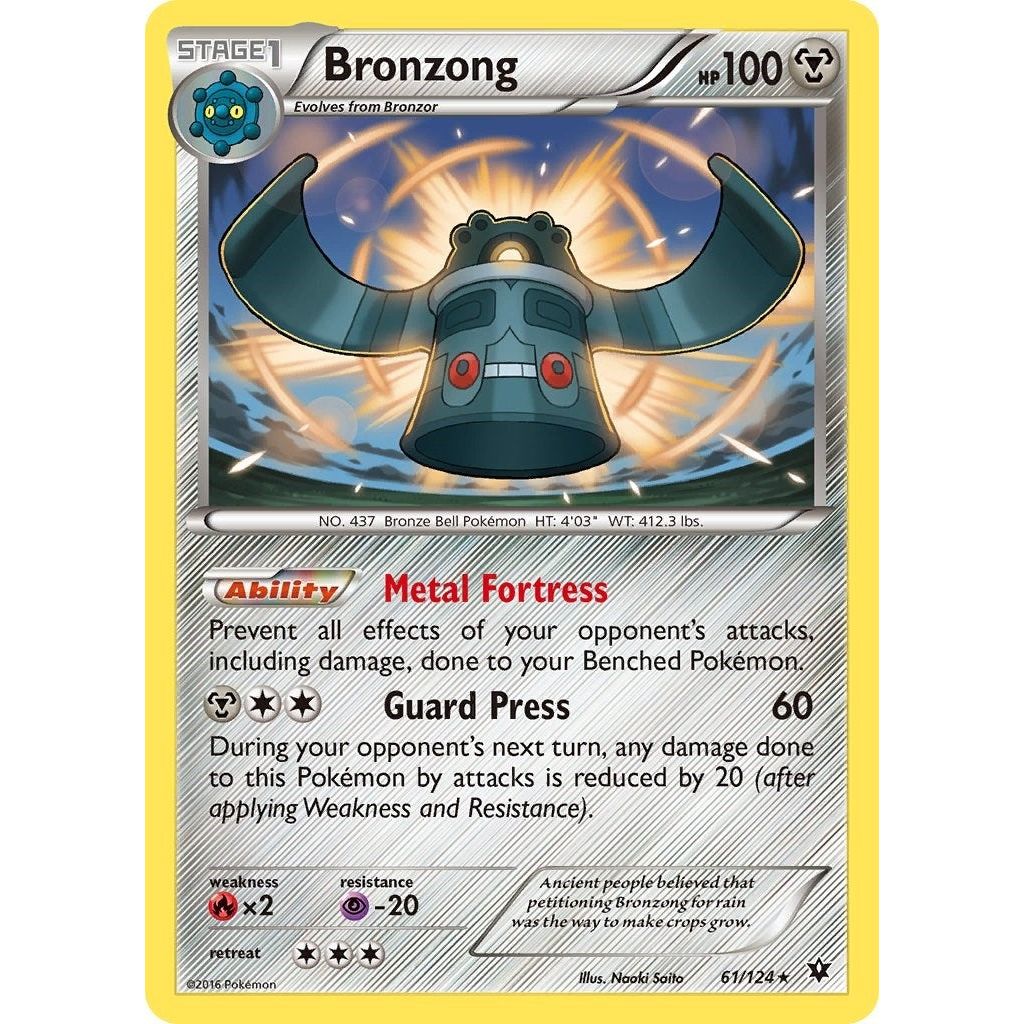 Image for Bronzong (61/124) (FCO) - Pokemon