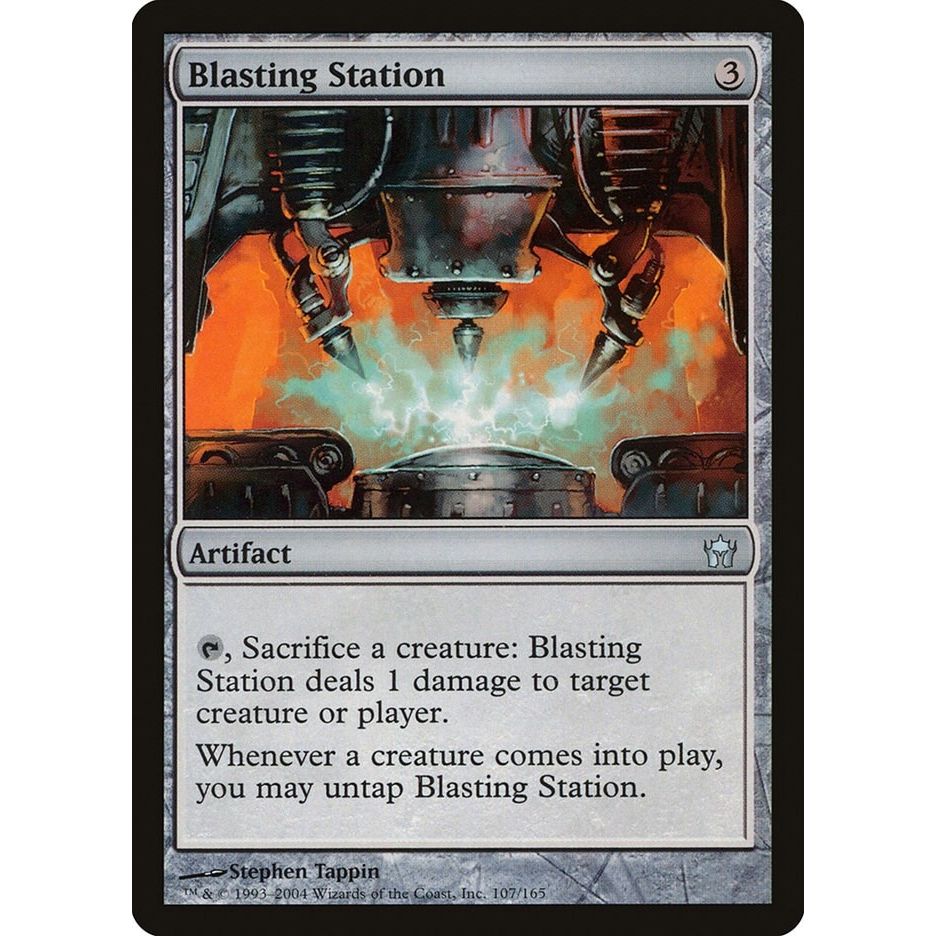 Image for Blasting Station (107) (5DN) - Magic: The Gathering