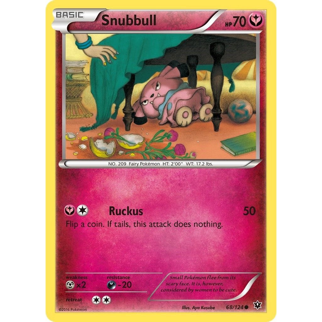 Image for Snubbull (68/124) (FCO) - Pokemon