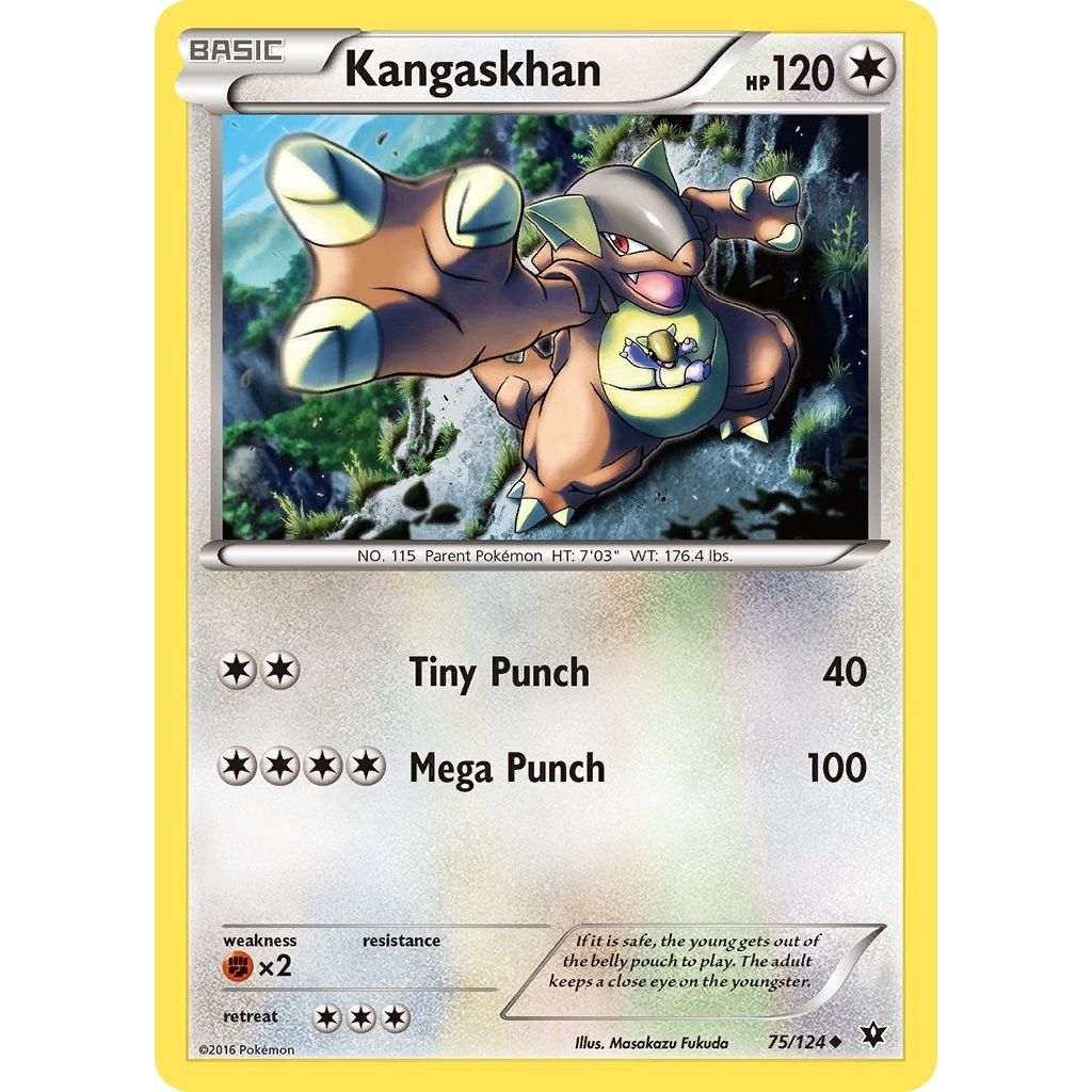 Image for Kangaskhan (75/124) (FCO) - Pokemon