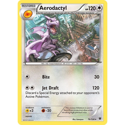 Image for Aerodactyl (76/124) (FCO) - Pokemon