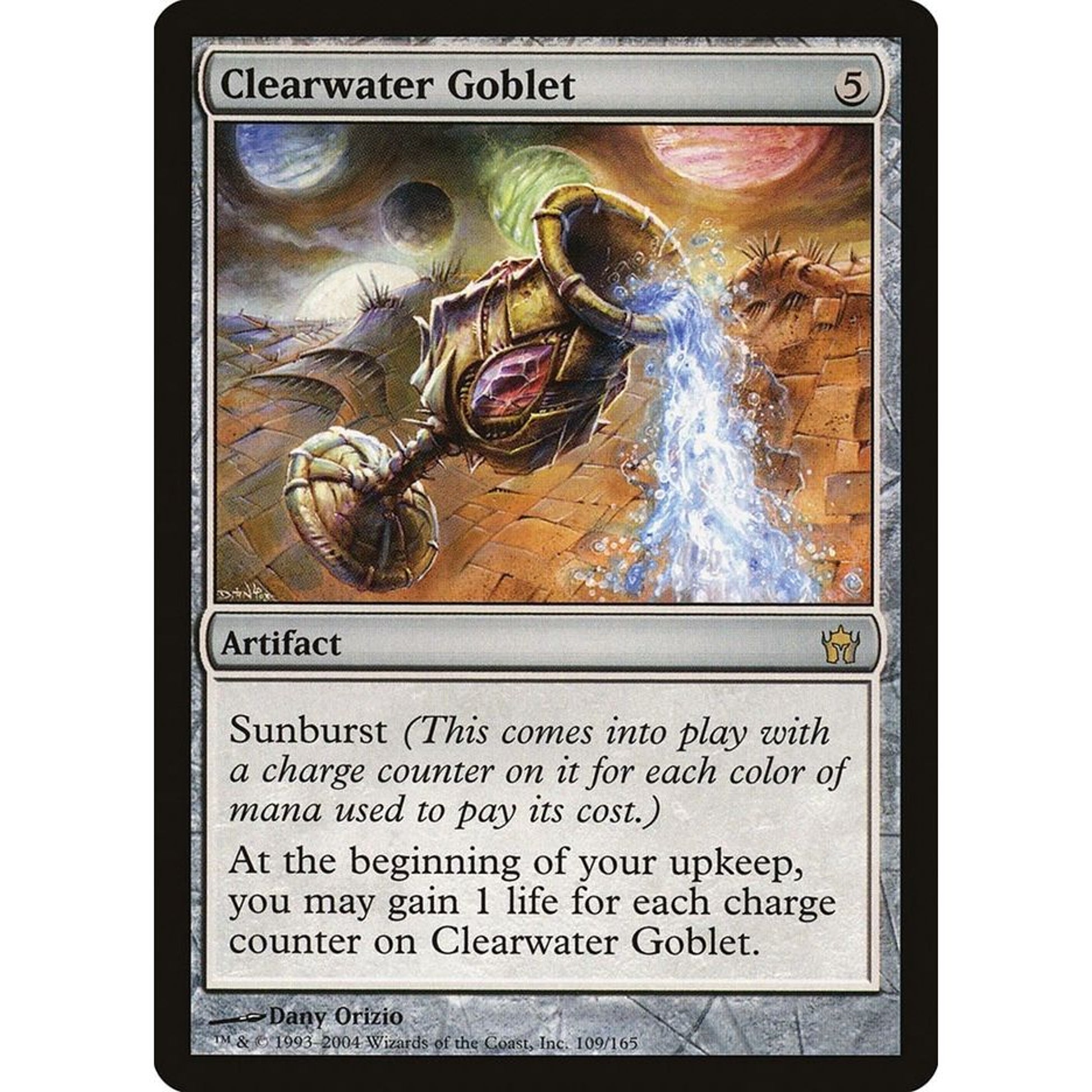 Image for Clearwater Goblet (109) (5DN) - Magic: The Gathering