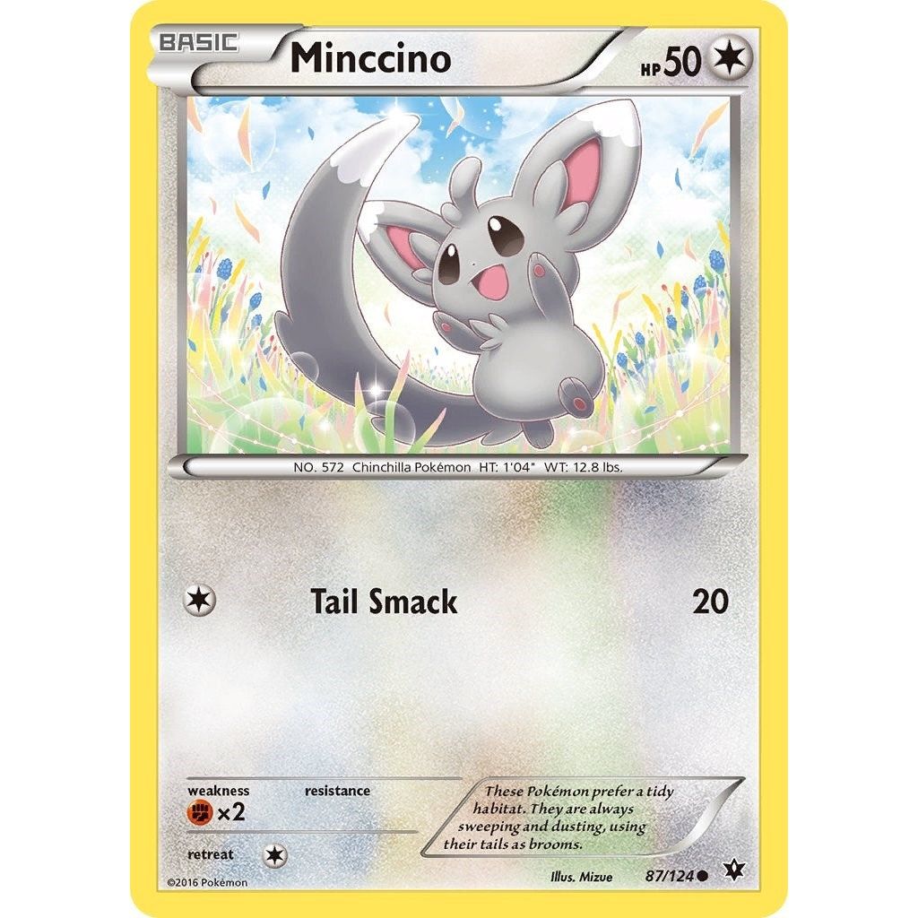 Image for Minccino (87) (87/124) (FCO) - Pokemon