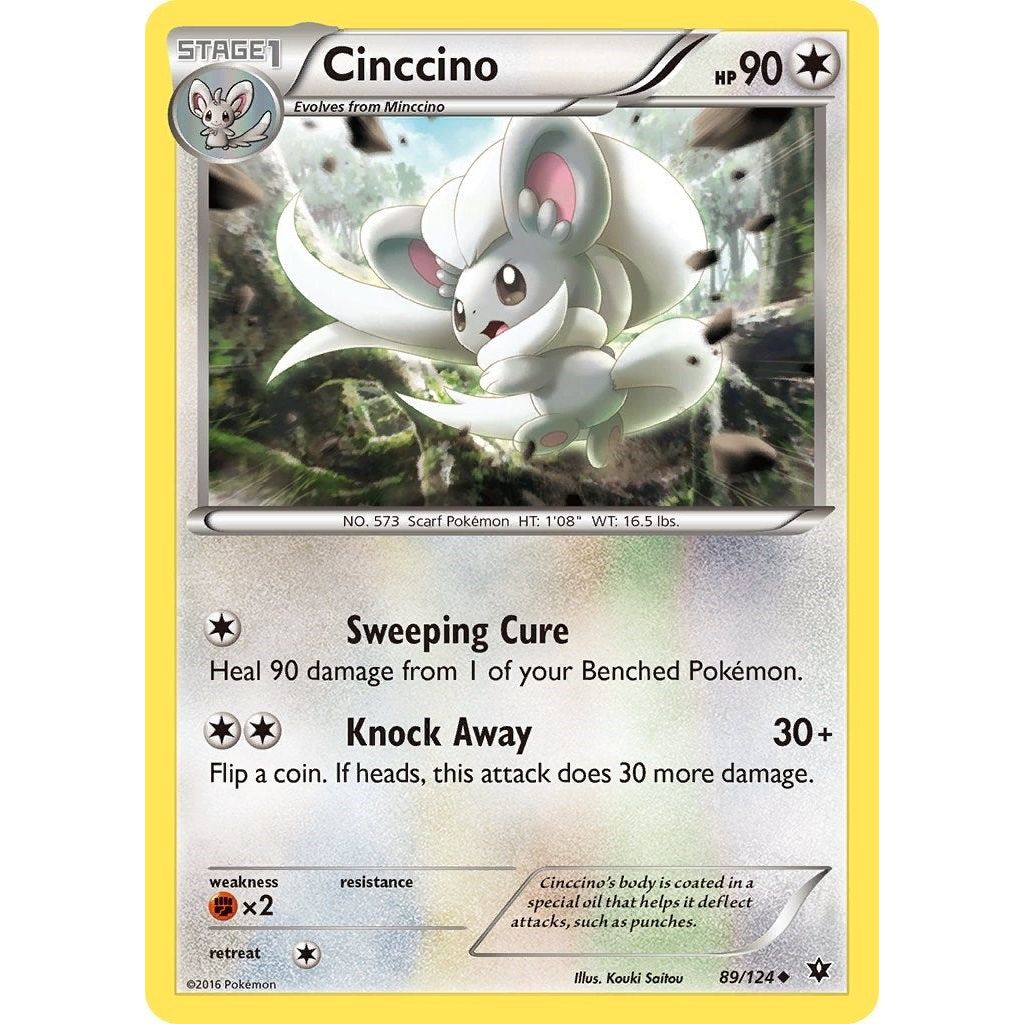 Image for Cinccino (89) (89/124) (FCO) - Pokemon