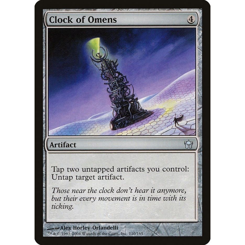 Image for Clock of Omens (110) (5DN) - Magic: The Gathering