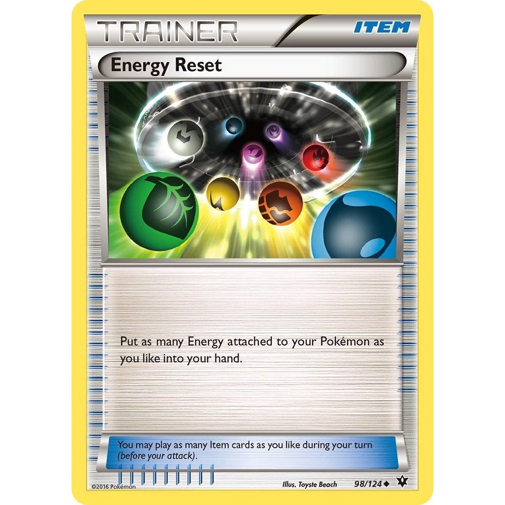 Image for Energy Reset (98/124) (FCO) - Pokemon