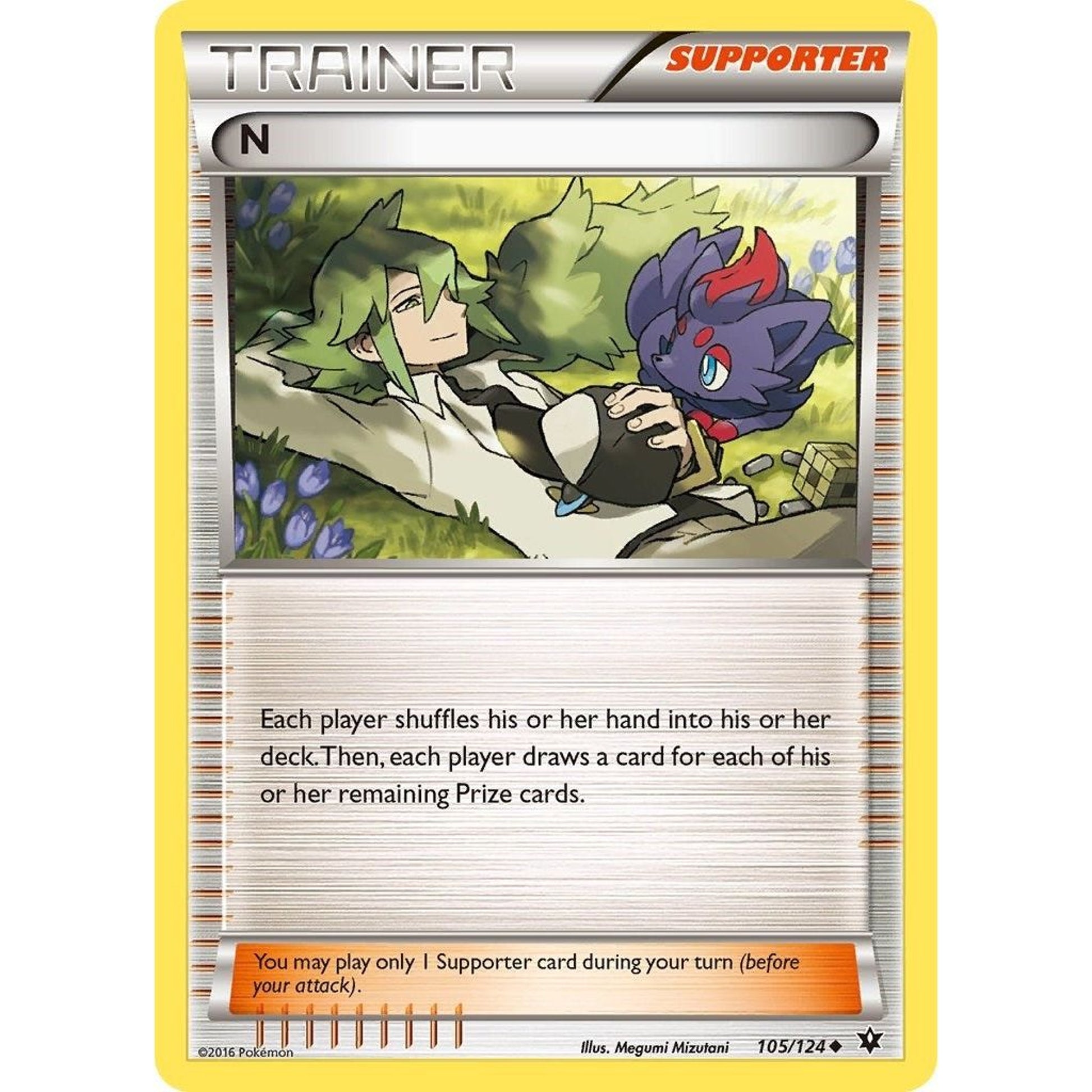 Image for N (Supporter) (105/124) (FCO) - Pokemon