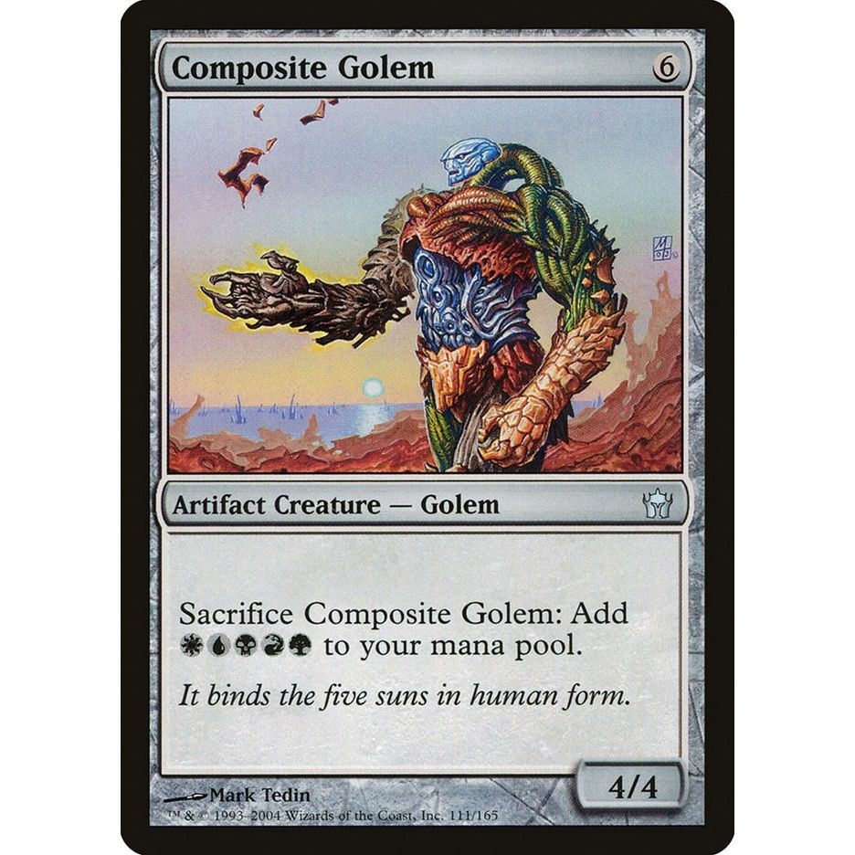 Image for Composite Golem (111) (5DN) - Magic: The Gathering