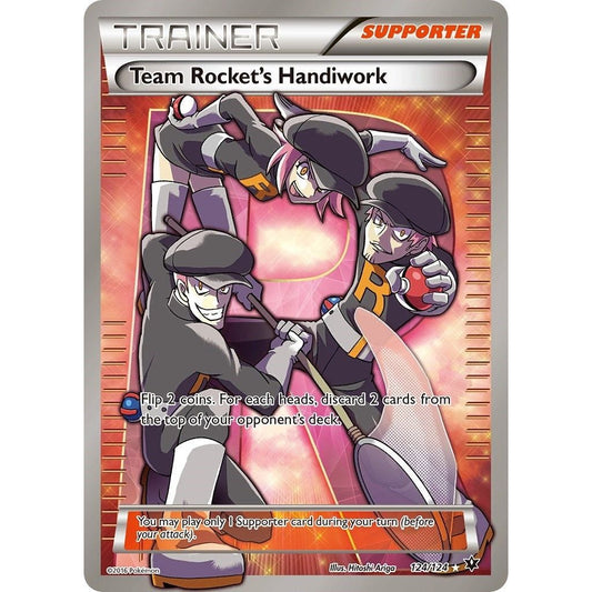 Team Rocket's Handiwork (Full Art) (124/124) (FCO)