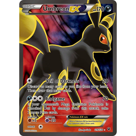 Image for Umbreon EX (Full Art) (119/124) (FCO) - Pokemon