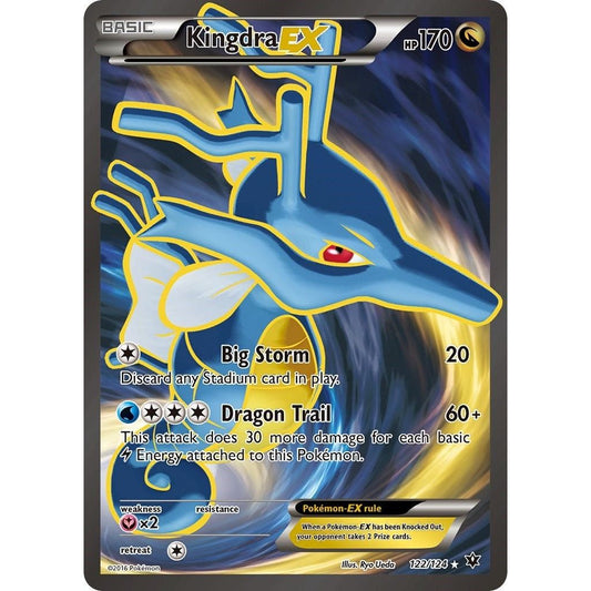 Image for Kingdra EX (Full Art) (122/124) (FCO) - Pokemon
