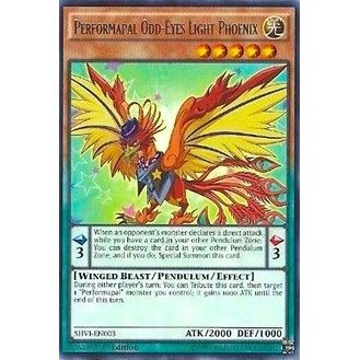 Image for Performapal Odd-Eyes Light Phoenix (SHVI-EN003) (SHVI) - YuGiOh