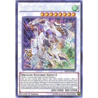Image for Crystal Wing Synchro Dragon (SHVI-EN049) (SHVI) - YuGiOh