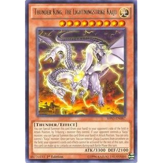 Image for Thunder King, the Lightningstrike Kaiju (SHVI-EN087) (SHVI) - YuGiOh