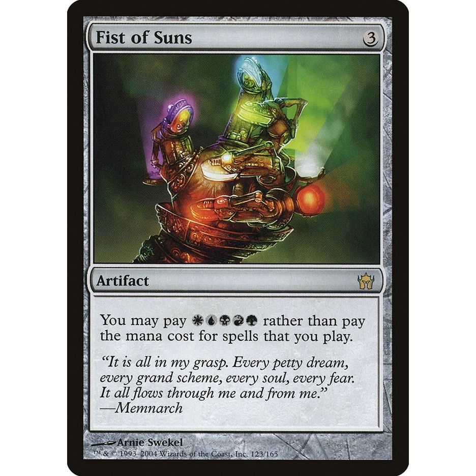 Image for Fist of Suns (123) (5DN) - Magic: The Gathering