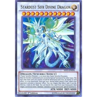 Image for Stardust Sifr Divine Dragon (SHVI-EN096) (SHVI) - YuGiOh