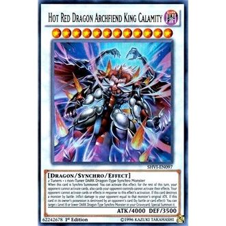 Image for Hot Red Dragon Archfiend King Calamity (SHVI-EN097) (SHVI) - YuGiOh