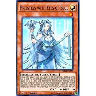 Image for Priestess with Eyes of Blue (SHVI-EN098) (SHVI) - YuGiOh