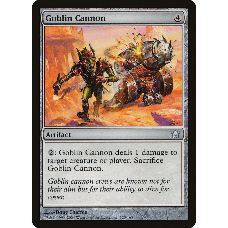 Image for Goblin Cannon (125) (5DN) - Magic: The Gathering