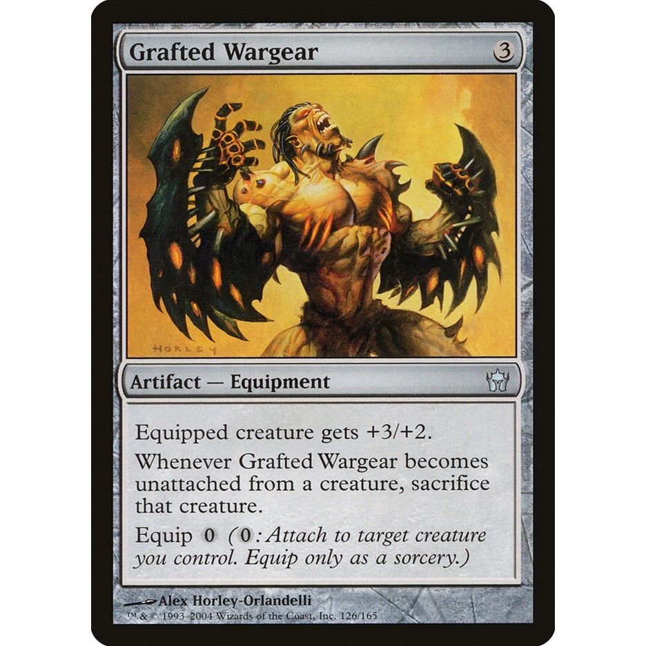 Image for Grafted Wargear (126) (5DN) - Magic: The Gathering