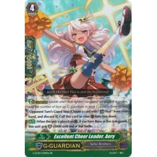 Image for Excellent Cheer Leader, Aery (G-FC03/039EN) (G-FC03) - Cardfight Vanguard