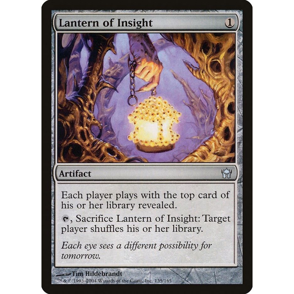 Image for Lantern of Insight (135) (5DN) - Magic: The Gathering